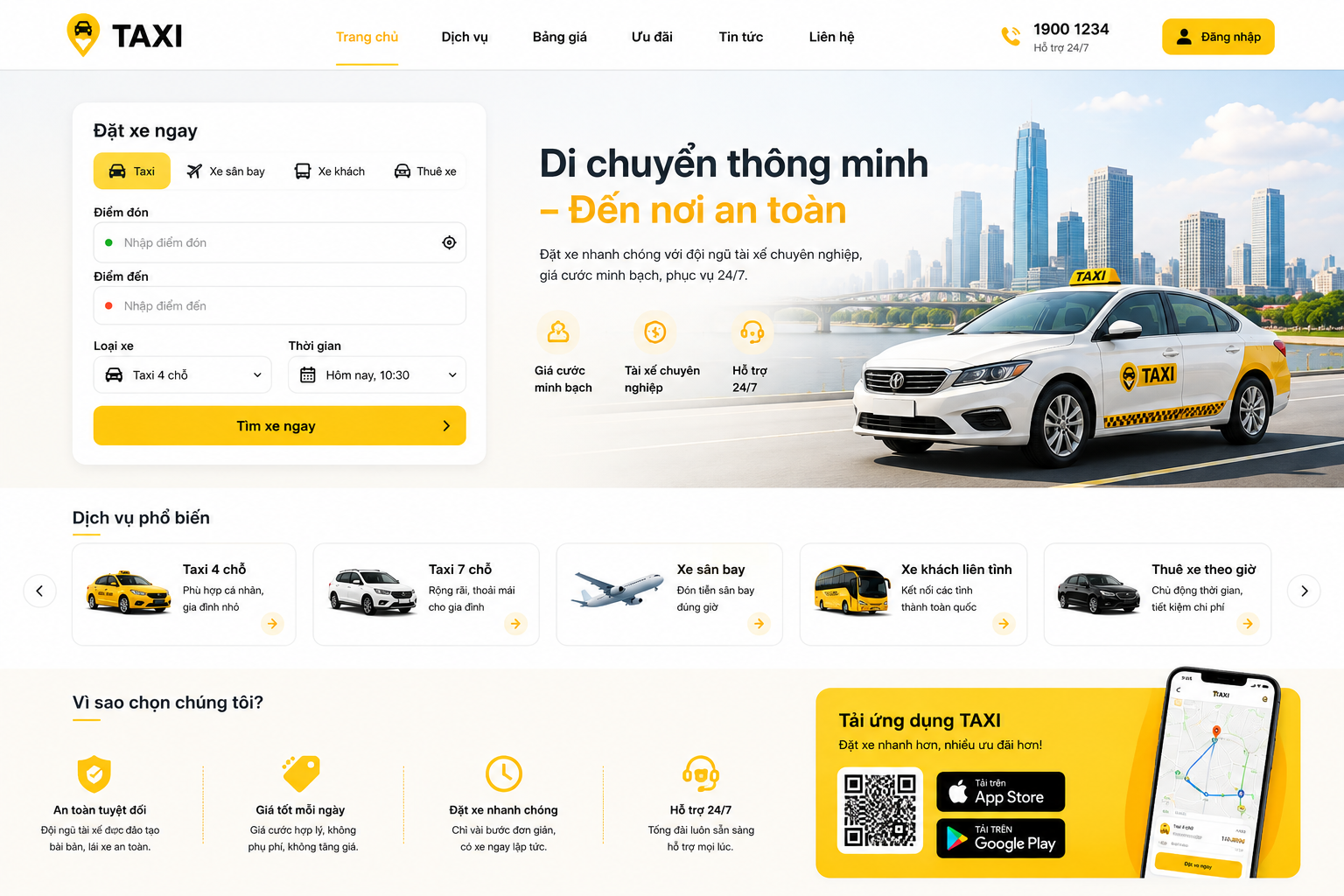 Taxi Liên Tỉnh